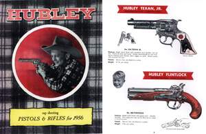 Hubley 1956 Cap and Toy Pistols and Rifles - GB-img-0