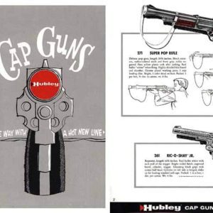 Hubley 1961 Cap Guns Catalog