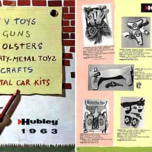 Hubley 1963 Toy and Cap Gun Catalog