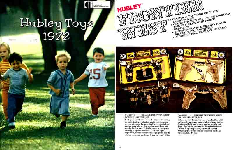 Hubley 1972 Toy and Cap Gun Catalog - GB-img-0