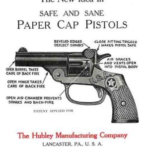 Hubley 1933 Circa Cap Pistol Catalog