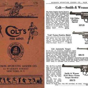 Hudson Sporting Goods 1933 Circa Catalog