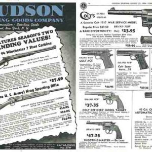 Hudson Sporting Goods 1937 Catalog
