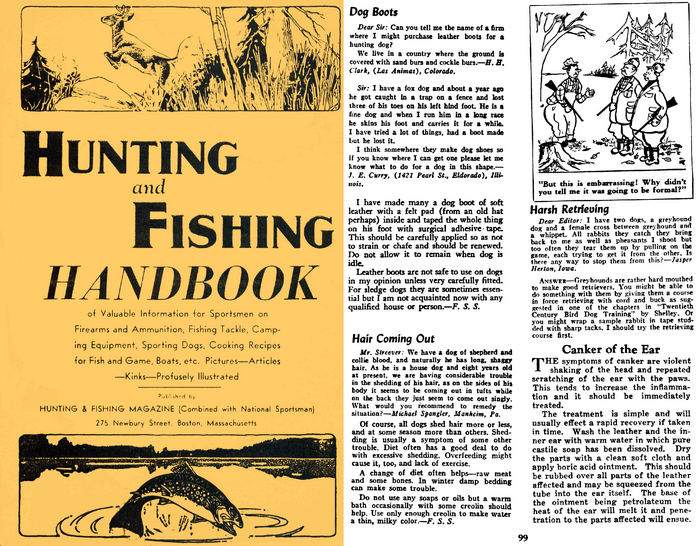 Vintage Hunting and Fishing Books 