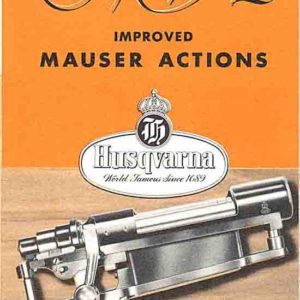 Husqvarna 1953 Improved Mauser Actions Flyer (Sweden)