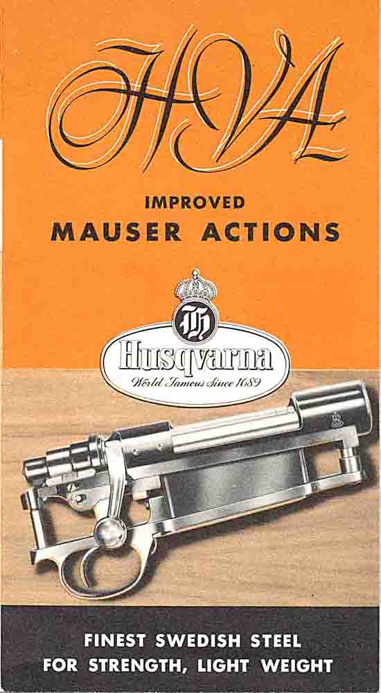 Husqvarna 1953 Improved Mauser Actions Flyer (Sweden) - GB-img-0