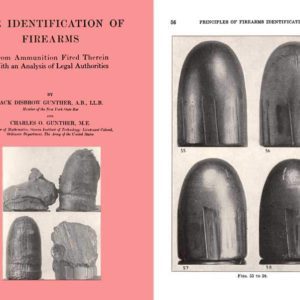 Identification of Firearms 1935 by Gunther (Forensic Lab)