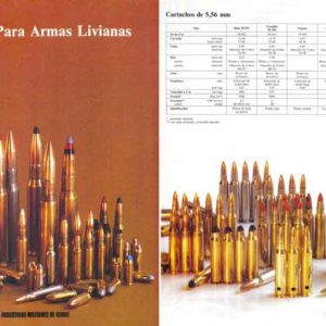 IMI (Israel) Municion Para Armas 1983 in Portuguese