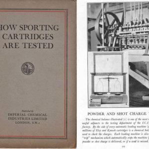 Imperial Chem 1927 Sport Cartridges Testing
