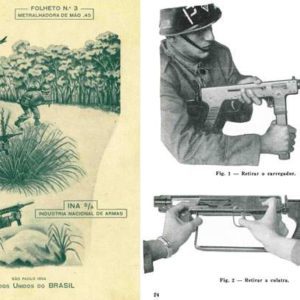 Madsen 1954 M/50 INA 953 .45 Submachine Gun for Brazil