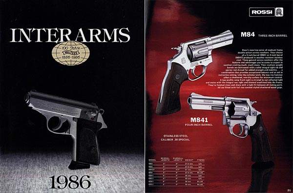Interarms 1986 Sporting Arms Catalog - GB-img-0