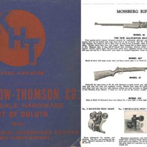 KHT Hardware Co. 1937 Gun & Ammo Catalog- Duluth, MN