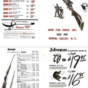 King for Price Gun Catalog 1963 (Spring Valley, NY)