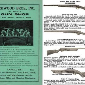Kirkwood 1937 Annual List