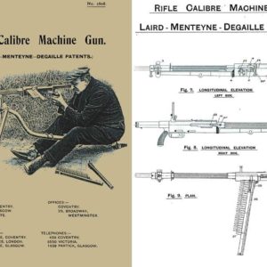 Laird-Menteyne 1913 Circa Degaille Machine Gun Manual (Fr-UK)
