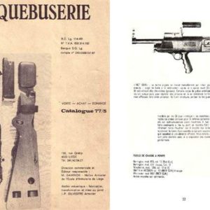 L'Arquebuserie Cat. 77/5 c1970, Liege, Belgium