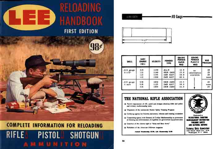 Lee Reloading Handbook 1965  1st Edition - GB-img-0