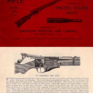 Winchester-Lee 1895 Circa Straight Pull Rifle (Civilian) Manual