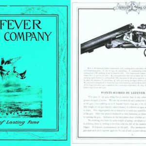 Lefever Arms 1913 Catalog and Prices