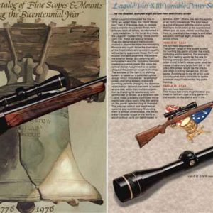 Leupold 1976 Scopes and Mounts Catalog