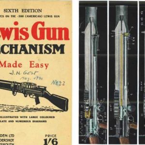 Lewis Gun 1941 Mechanism Made Easy-Manual