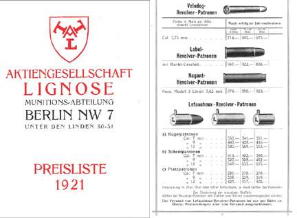 Aktiengesellschaft Lignose Munitions-Abteilung 1921 Berlin - GB-img-0