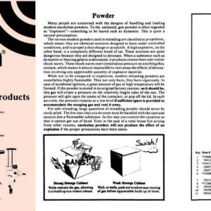 Lyman User Guide 1980-Metallic Reloading Products