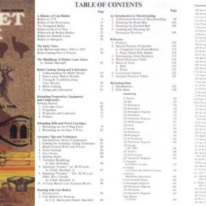 Lyman 1980 Cast Bullet Handbook 3rd Edition