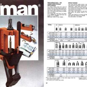 Lyman 1982 Reloading, Guns and Sights