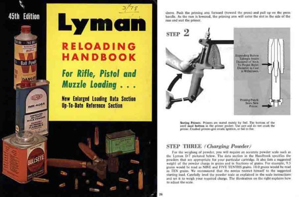 lyman reloading 1978