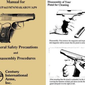 Makarov R-61/PA63/M74/AP9 Pistol Manual (English)