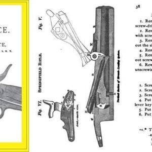 Manual for Rifle Practice 1879, 7th ed. Remington, Springfield & Peabody- Wingate