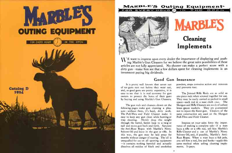 Marbles 1924 Outing Equip- Guns, Knives & Etc Catalog - GB-img-0