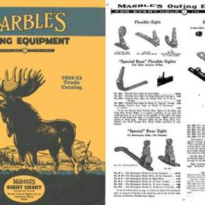Marbles 1932-33 Outing Equipment Trade Catalog