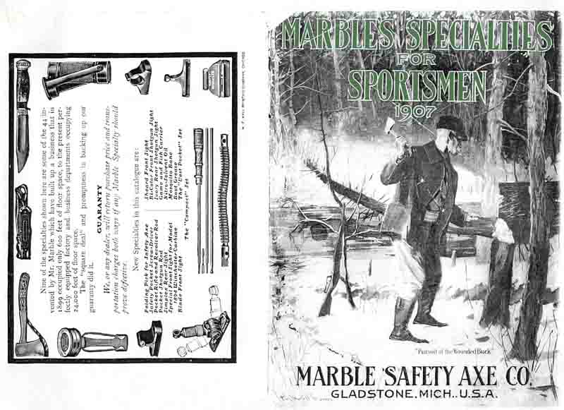 Marbles 1907 Specialties for Sportsmen Gun & Knife Catalog - GB-img-0