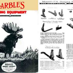Marbles 1935 Outing Equipment Trade Catalog