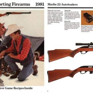 Marlin 1981 Firearms Catalog