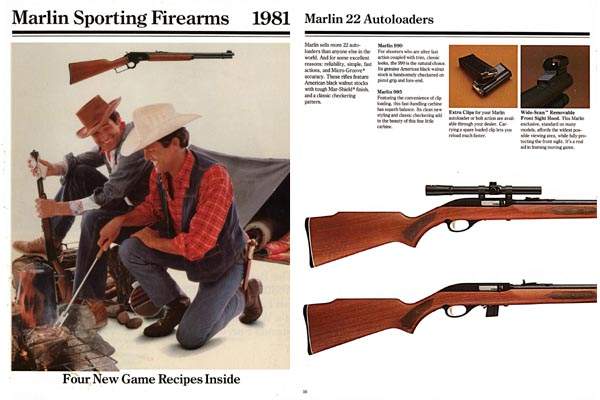 Marlin 1981 Firearms Catalog - GB-img-0
