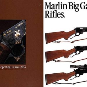 Marlin 1984 Firearms Catalog