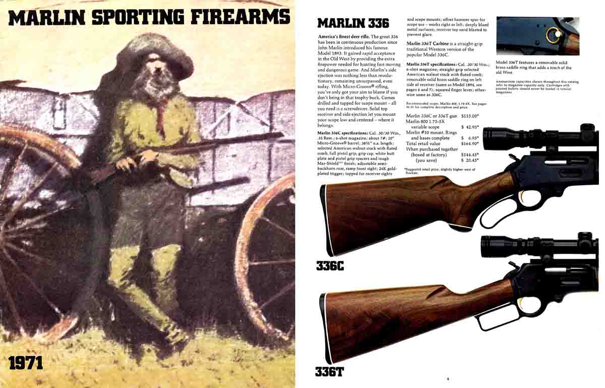 Marlin 1971 Gun Catalog - GB-img-0