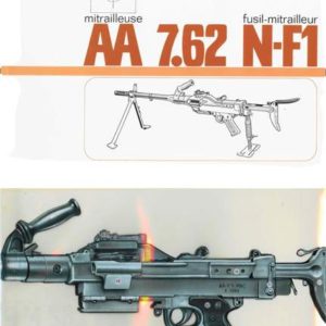 MAS c1952 AA52 N-F1 Fusil Mitrailleur La Nana" (French)"