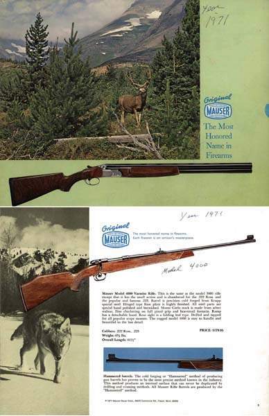 Mauser 1971, Mauser Bauer Corp, Fraser, Michigan - GB-img-0