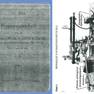 Maxim 1938 Wapenvoorschrift- Mitraileurs M8, M8/13, M8/15 (Dutch- Manual)