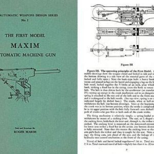 Maxim 1945 Auto Machine Gun, First Model - Marsh