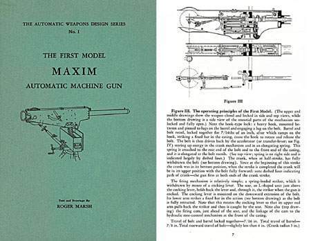Maxim 1945 Auto Machine Gun, First Model - Marsh - GB-img-0