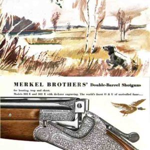 Merkel 1958 Guns Company Catalog