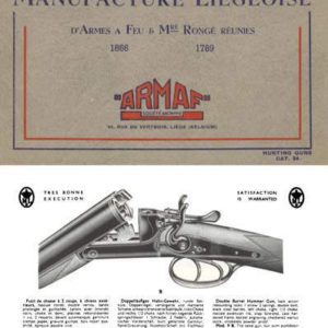 Manufacture Liegeoise D'Armes a Feu 1932 Circa & Mre Ronge Reunies