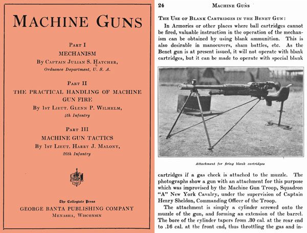 Machine Guns 1917- Mechanism, Handling and Tactics - GB-img-0