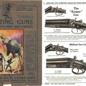 Midland 1924 Sporting Guns 40th ed Catalog