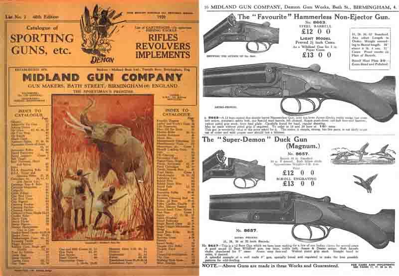 Midland Sporting Guns 68th ed 1939 Catalogue - GB-img-0